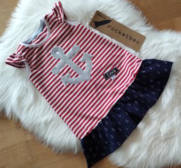 Trägerkleid Anker Gr. 104